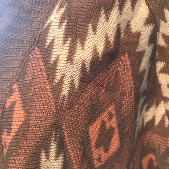 Aztec print cardigan - Picture 3 of 3